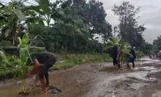 12 Tahun Jalan Tak Kunjung Diperbaiki, Masyarakat Dua Desa di Cihampelas Ancam Golput di Pilkada 2024