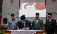 Bapemperda DPRD dan Bupati Bandung Dadang Supriatna Sepakati Propemperda 2023