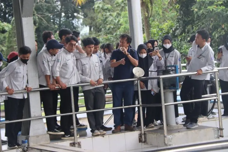 Kenalkan Sistem Pengolahan Air Baku, IPA Dekeng Terbuka Untuk Pelajaran dan Mahasiswa 