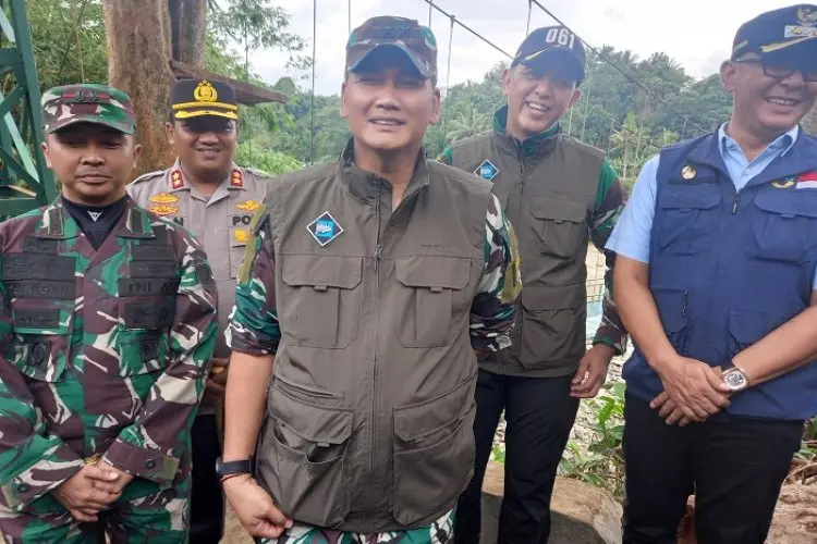 Pangdam III/Siliwangi : Utamakan Kualitas Pembangunan Jembatan Rawayan