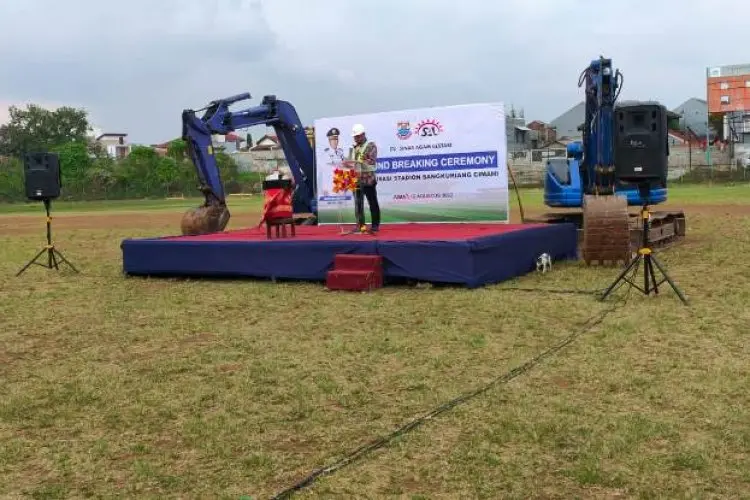 Revitalisasi Stadion Sangkuriang Terus Berjalan, Suporter PSKC Berharap Pengerjaan Bisa Tuntas