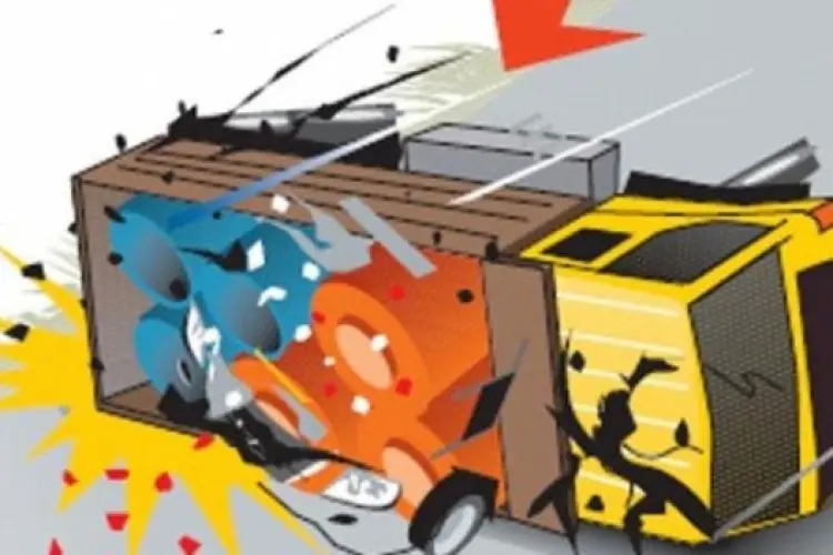 Kelebihan Muatan dan Oleng, Truk Pembawa Kaca Terguling di Buahbatu