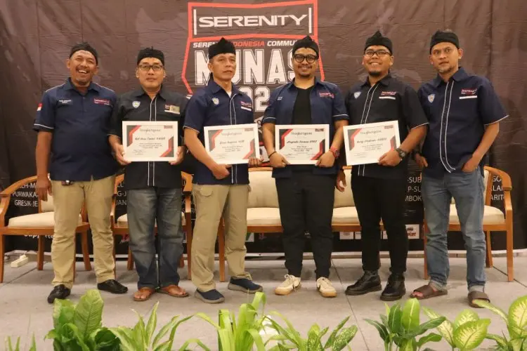 Sah! Ariyanto Jadi Ketum Komunitas Serenity