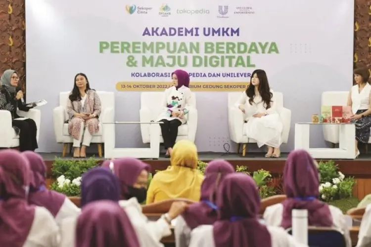 Tokopedia dan Unilever Dorong UMKM Perempuan Jabar Melek Digital 