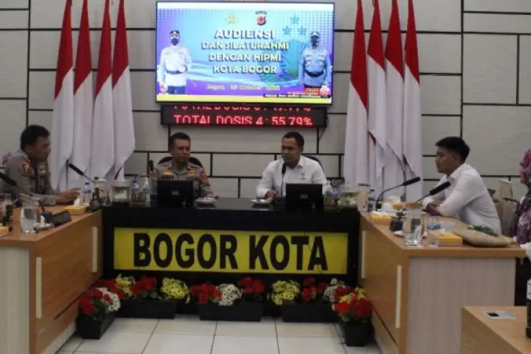 Hipmi Kota Bogor dan Polresta Bogor Kota Siap Berkolaborasi dalam Kegiatan Sosial 