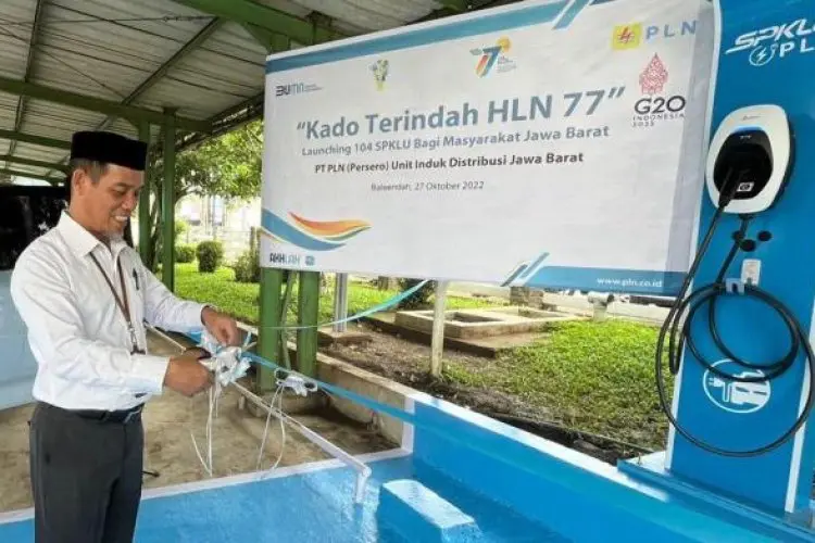 Manjakan Pemakai Kendaraan Listrik, PLN UP3 Majalaya Sediakan Tujuh SPKLU di Kabupaten Bandung