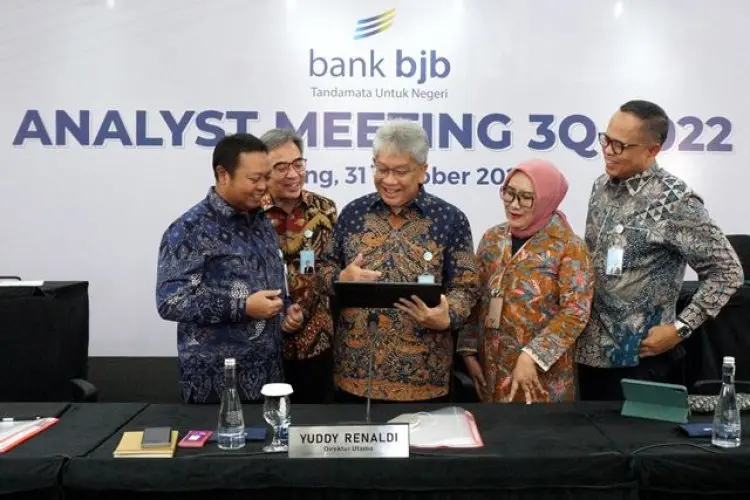 FOTO: Analyst Meeting Q3 2022 bank bjb