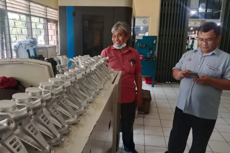 SMKN 1 Karawang, Sekolah BLUD di Lingkungan Cadisdik Wilayah IV Jabar Yang Produksi Suku Cadang Moge