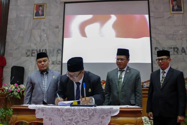 Bapemperda DPRD dan Bupati Bandung Dadang Supriatna Sepakati Propemperda 2023