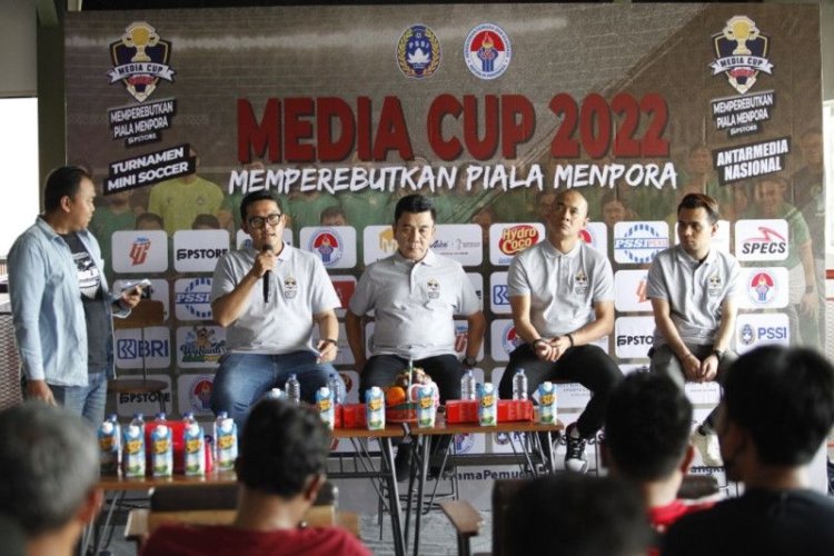 PSSI Pers gelar Media Cup 2022 perebutkan Piala Menpora