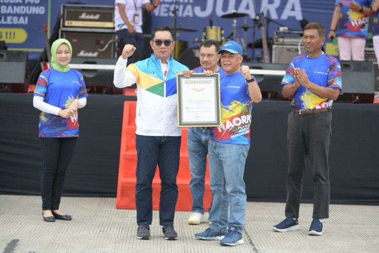 Prestasi dan Penghargaan dari Presiden, Bukti Ridwan Kamil Peduli Olahraga Jabar