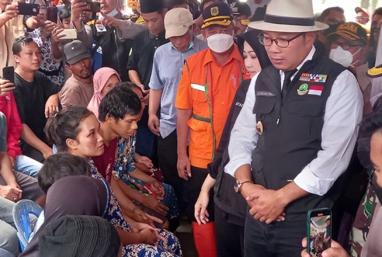 Ridwan Kamil Janjikan Bankeu Pembangunan Huntap Segera Cair, Pejabat Bogor Buru ke Bandung Demi Korban Bencana Alam 