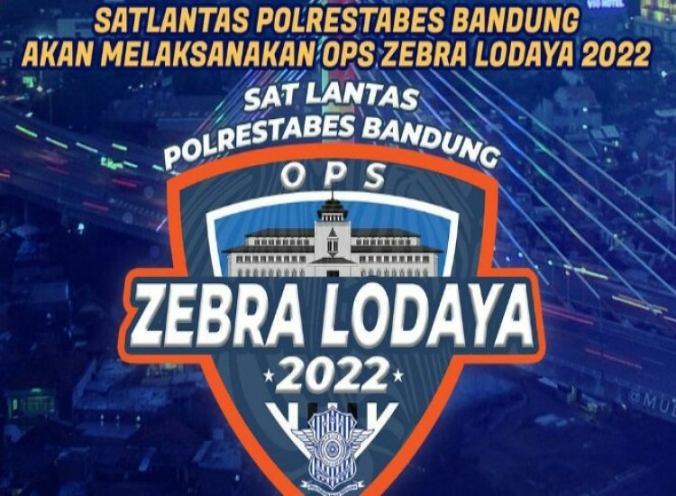 Operasi Zebra Lodaya 2022, Ini Target Penindakan Satlantas Polrestabes Bandung