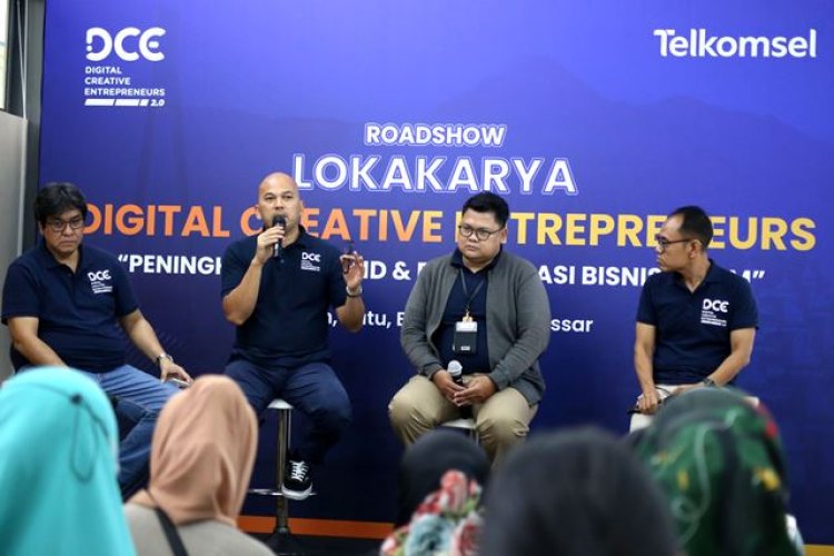 FOTO: Roadshow Lokakarya Telkomsel Digital Creative Enterpreneurs 2.0 di Bandung