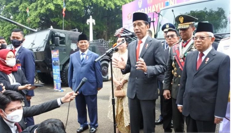 HUT TNI ke-77, Ini Perintah Jokowi Bagi Penjaga Keutuhan NKRI