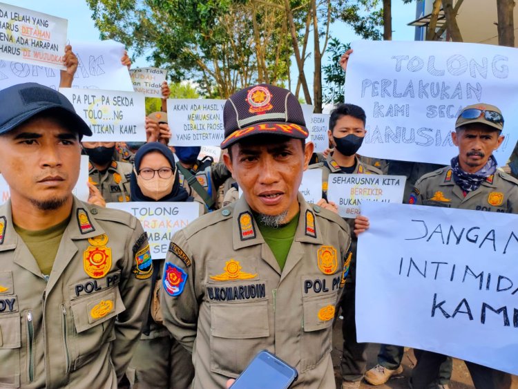 Sejumlah Fakta Dirumahkannya 115 TKK Satpol PP Kabupaten Bandung Barat
