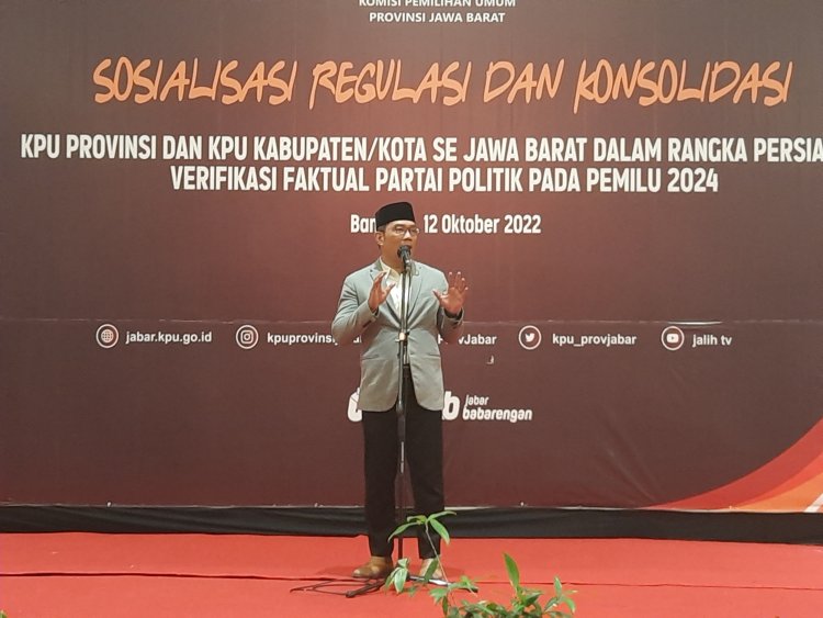 Ridwan Kamil: Kalau Pak Gubernur Naik ke Nasional Doakeun Ku Masyarakat