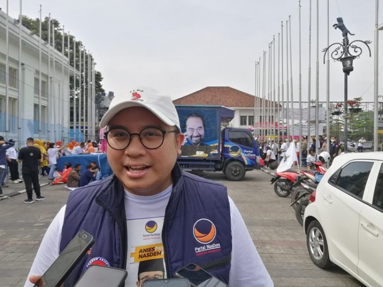 Jalan Santai Indonesia Memanggil Ketua DPD Nasdem Kota Bandung : Momentum Pemenangan Anies Baswedan Sebagai Presiden 2024