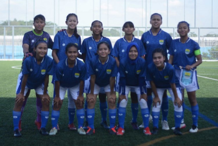 Akademi Persib Putri Kandas di Laga Pertama Turnamen di Singapura