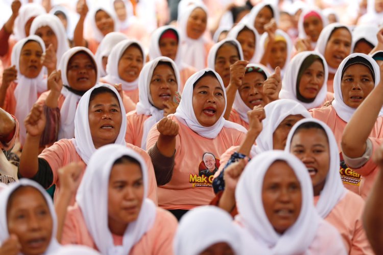 Perhatikan Kaum Perempuan, Ratusan Emak-emak di Indramayu Dukung Ganjar di 2024