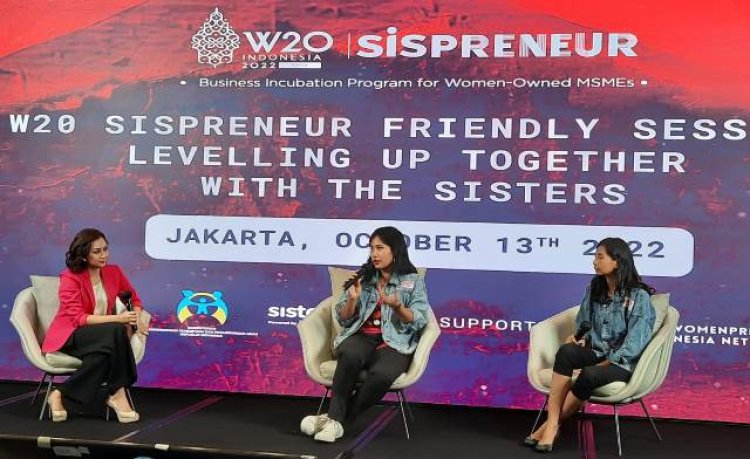 W20 Sispreneur Dorong Perempuan Pelaku UMKM Terus Kembangkan Bisnis