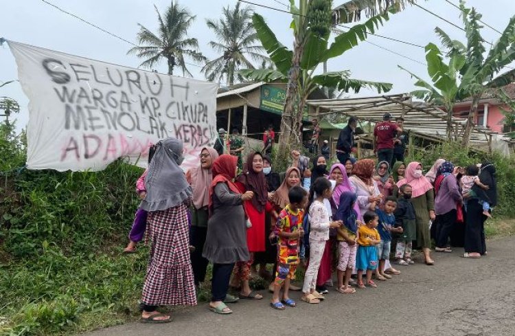 Istiqomah Tolak Pembangunan TPST Kampung Cikupa di Wilayahnya, Warga Sebut Dua Hal Ini Bakal Berdampak