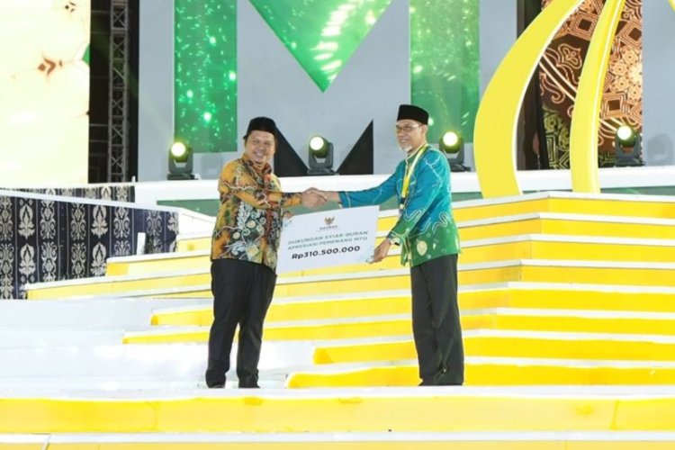 Alhamdulillah, Baznas RI Kucurkan Dana Apresiasi Rp310 juta bagi Pemenang MTQ Nasional