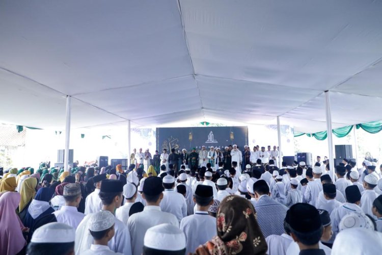 Ribuan Santri dan Ulama di Kabupaten Bandung Satukan Suara Dukung Ganjar Pranowo