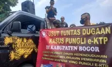 Tak Ada Uang E-KTP Tak Jadi, Warga Ciampea Ontrog Kantor Disdukcapil Bogor