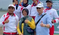 Sumbang Emas Pertama, Cabor Dayung KBB Ungguli Kabupaten Bandung dan Karawang