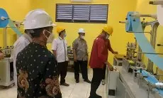 Berada di Lingkungan Cadisdik Wilayah IX Jabar, Masker Karya SMKN 1 Losarang Terbang ke China