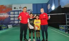 150 Atlet Usia Dini Ambil Bagian dalam Turnamen Bulutangkis PWI Cup 2022 yang Digelar PWI dan IKWI Jabar
