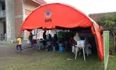 Siswa Sekolah Alam Gaharu Baleendah Terpaksa Belajar di Tenda Darurat