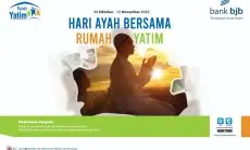 Kolaborasi Bersama Rumah Yatim, bank bjb Peringati Hari Ayah Nasional 2022
