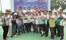 Cabor Tenis Kab Bogor Borong Medali Emas Porprov XIV Jabar 2022, Iwan Setiawan Kalungkan Medali