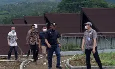 Pembangunan Rest Area Puncak, Plt Bupati Bogor Minta Kontraktor Tambah Jumlah Pekerja