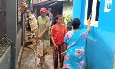 Banjir Bandang Terjang Kampung Ciseah Mekar Kutawaringin, Ratusan Rumah Warga Terendam