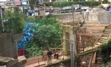Masa Kontrak Keburu Habis, Pembangunan Jembatan RW 04 Muarasari Belum Juga Rampung