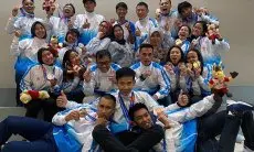 Squash Kota Bandung Pertahankan Tradisional Juara Umum Porprov XIV Jabar 2022