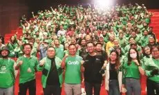 Ratusan Mitra Grab Bandung Nonton Bareng di Bioskop
