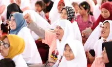 Emak-emak di Sukabumi Mantap Dukung Ganjar