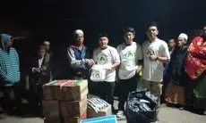 Santri Dukung Ganjar Bantu Korban Gempa Cianjur, dari Bersihkan Masjid dan Rumah hingga Distribusi Sembako