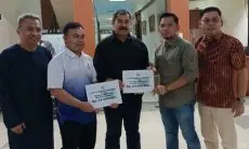 Insan Olahraga Jabar Beri Santunan untuk Korban Gempa Cianjur