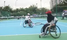 Tim Cabor Tenis NPCI Kabupaten Bogor Juara Umum di Peparda