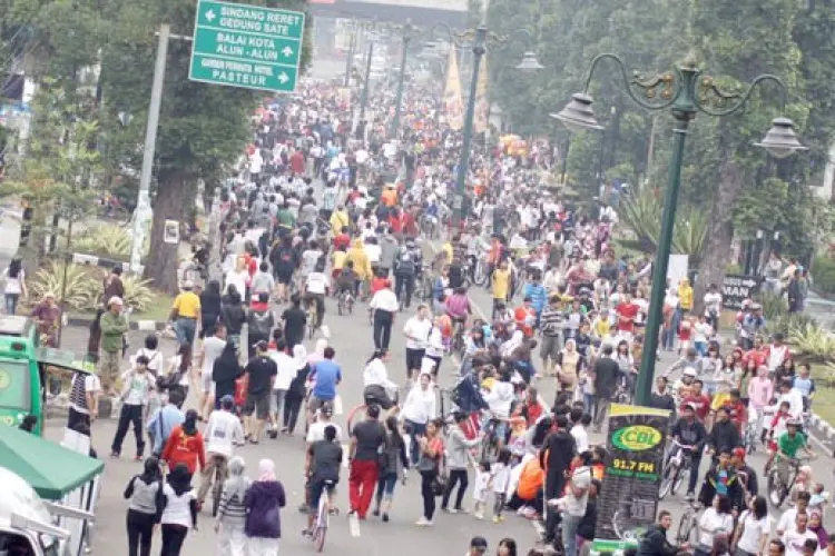Horee... CFD Kembali Digelar, Ini Tiga Lokasinya di Kota Bandung