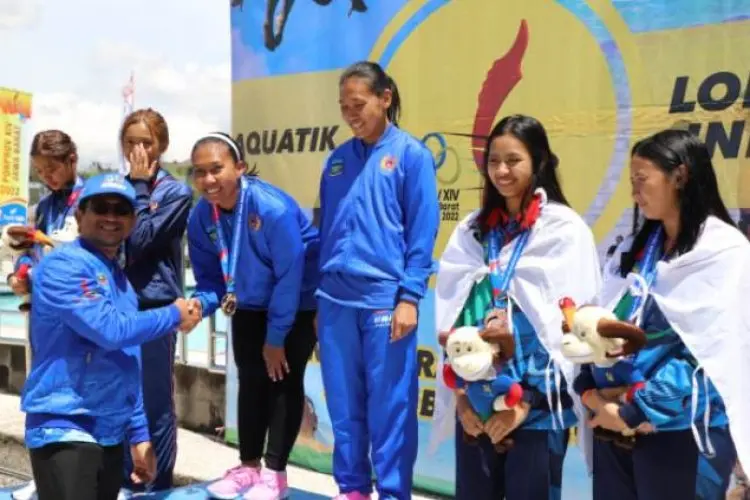 Garut Raih Medali Emas Pertama di Cabor Loncat Indah Putri Porprov XIV Jabar 2022 