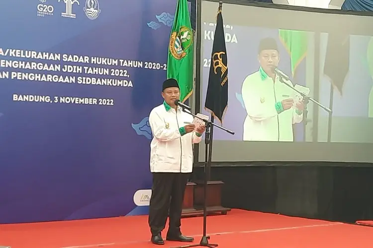 Pemprov Jabar Resmikan DesaSadar Hukum 2022