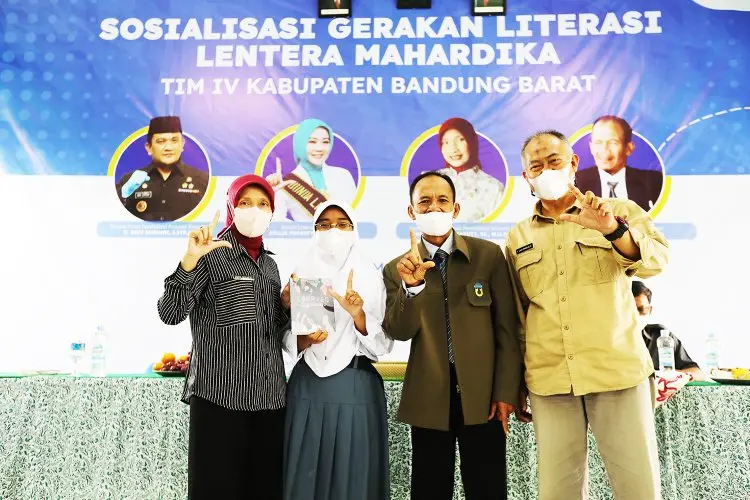 Bangunkan Gerakan Literasi Sekolah, Cabang Dinas Pendidikan Wilayah VI Jabar Bumikan Lentera Mahardika