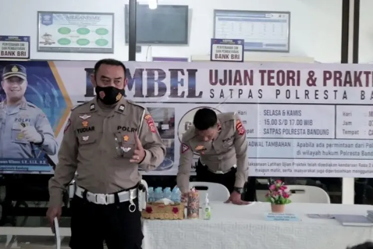 Mau Lulus Ujian SIM, Yuk Ikut Bimbel Gratis Polresta Bandung