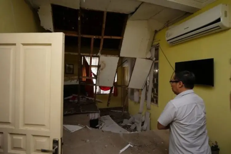 Serahkan Hasil Urunan, Bapenda Jabar Siapkan Rumah dan Masjid untuk Korban Gempa Cianjur
